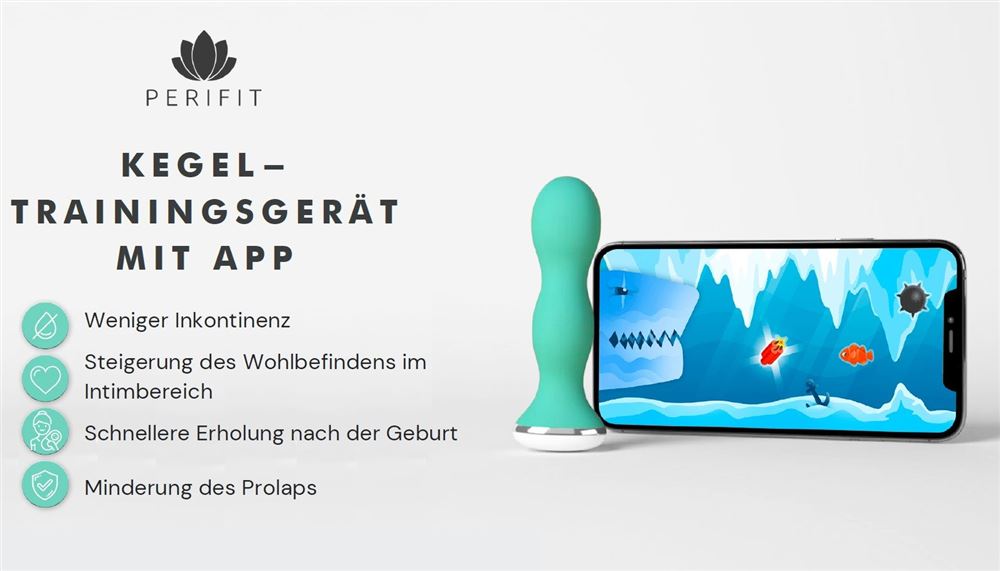 PERIFIT Beckenbodentrainer mit App grün 1 Stk