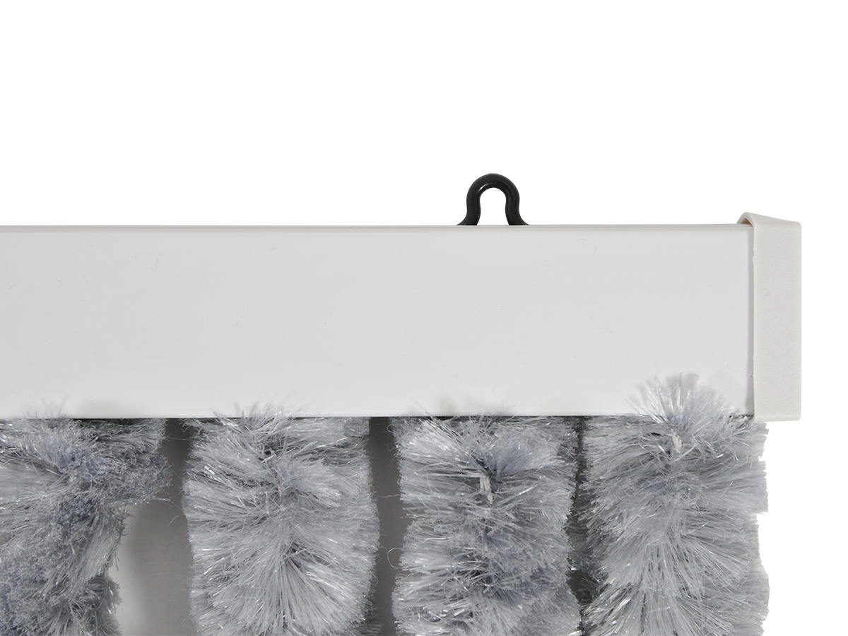 Obelink 200 x 100 cm chenille gordijn - grey