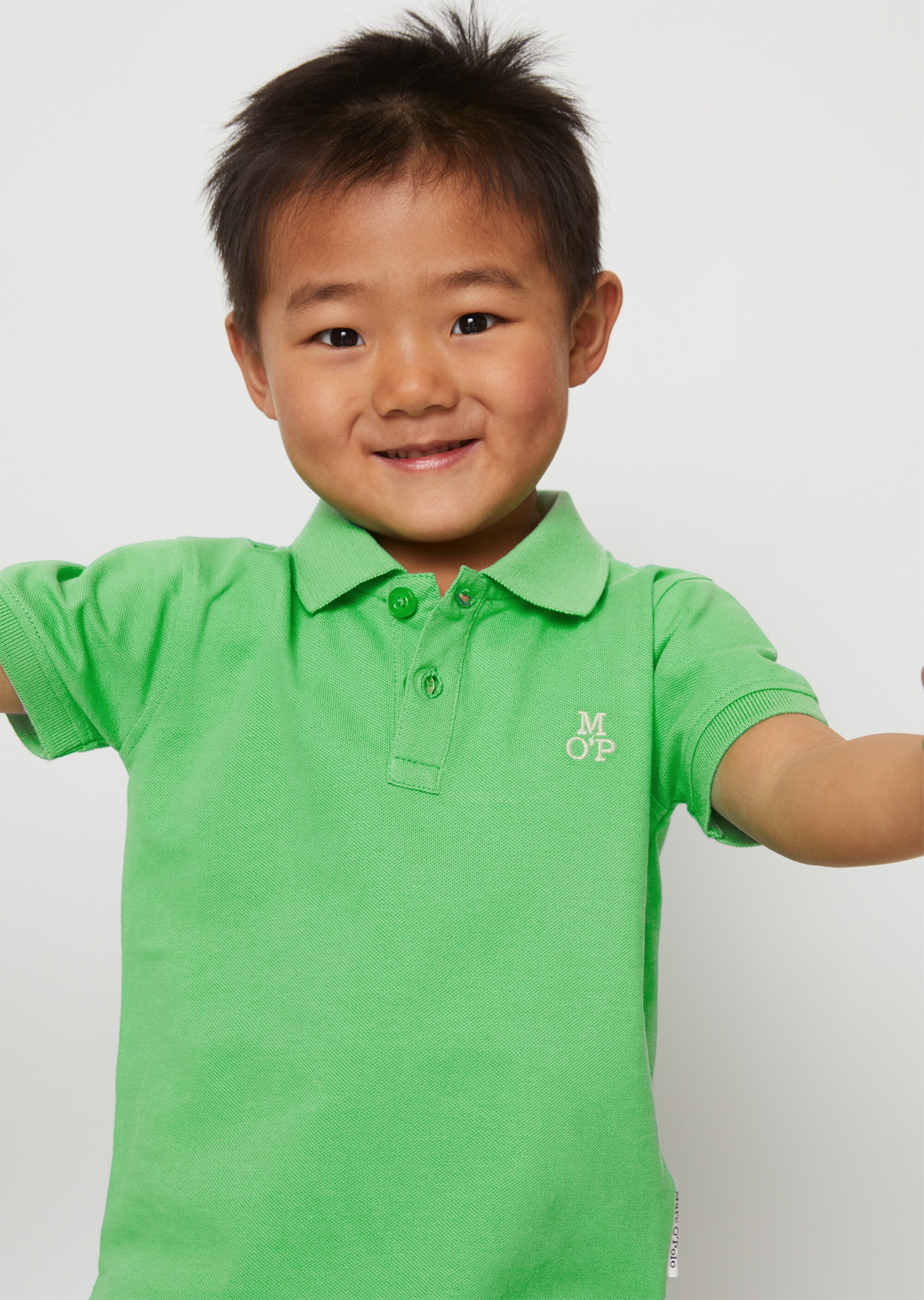 KIDS-BOYS Poloshirt aus Bio-Baumwoll-Piqué