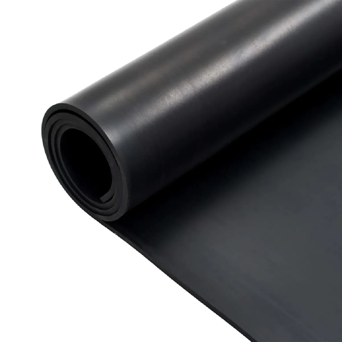 vidaXL Tapis en caoutchouc 1,2x2 m - Noir