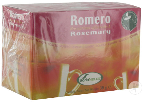 Soria Natural Infusion D'Herbes Romarin 20 Sachets