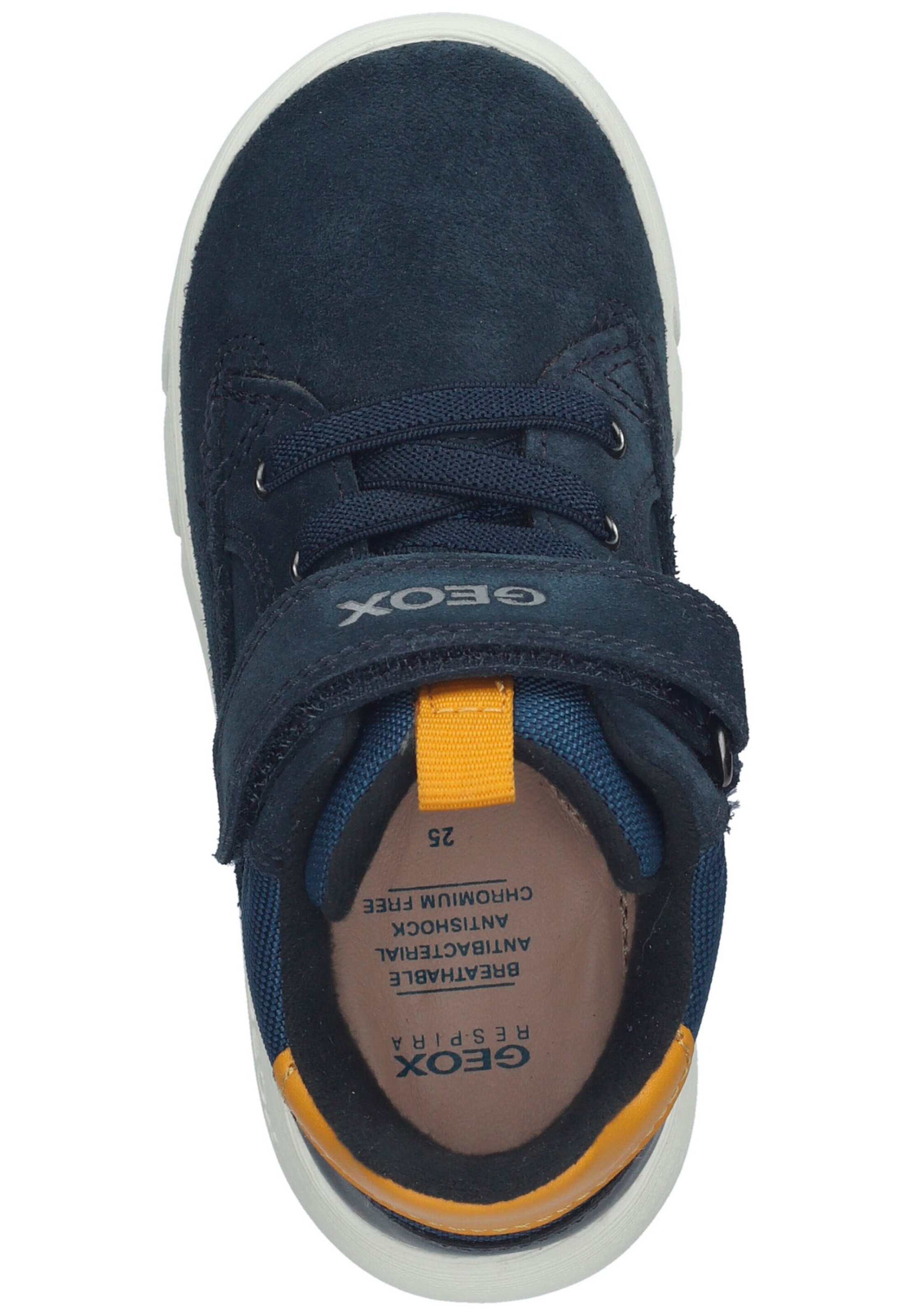 GEOX Stiefelette Navy/Gelb