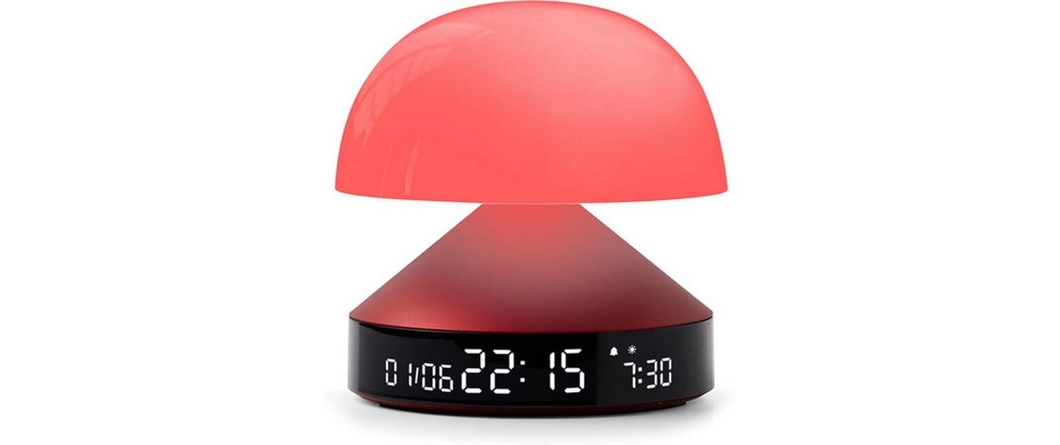 Lichtwecker Mina Sunrise BordeauxDigitalwecker