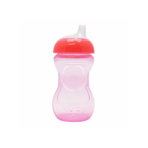 Nuby Beker Mini Easy Grip Roze 180ml 4mnd+