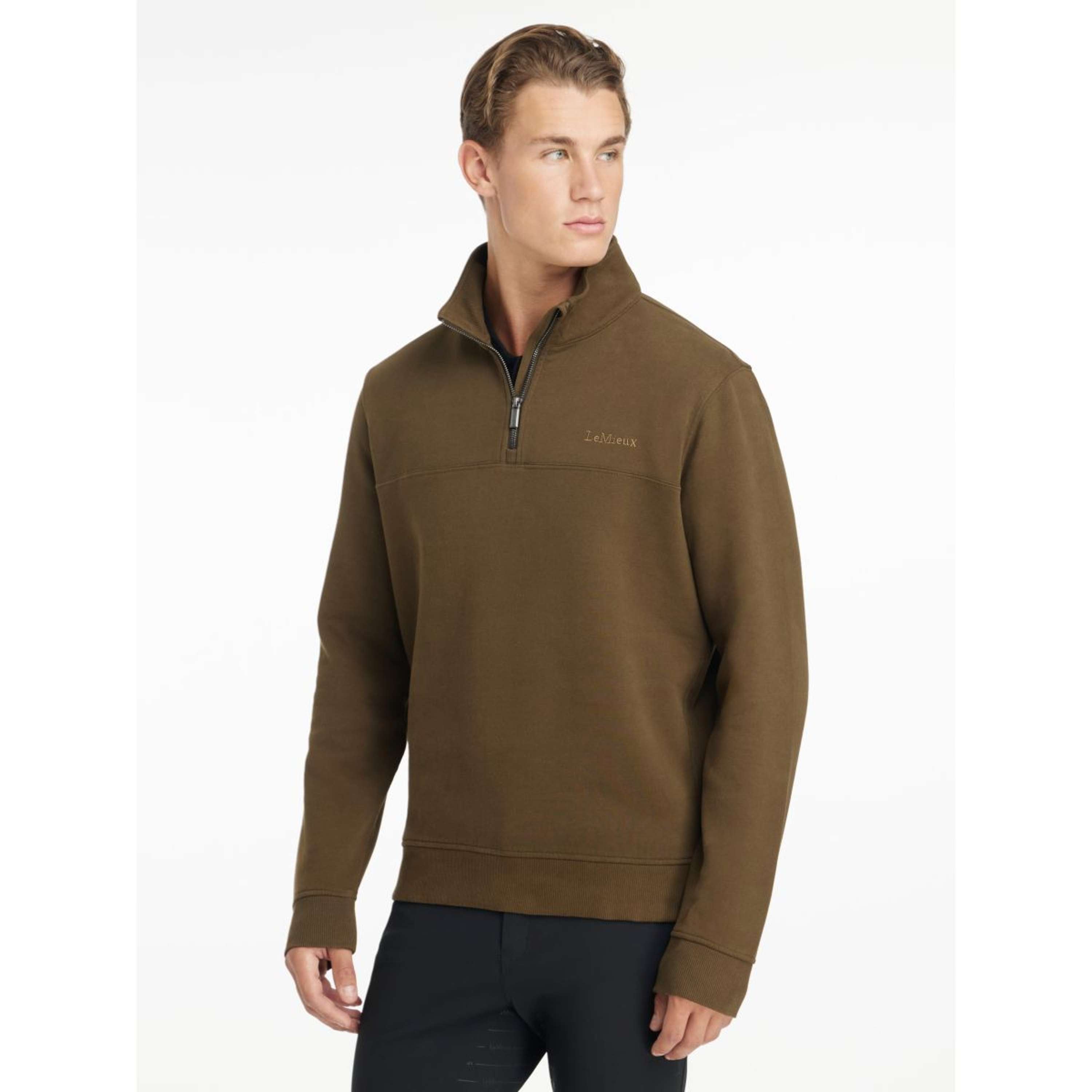 LeMieux Sweater Quarter Neck Heren Alpine
