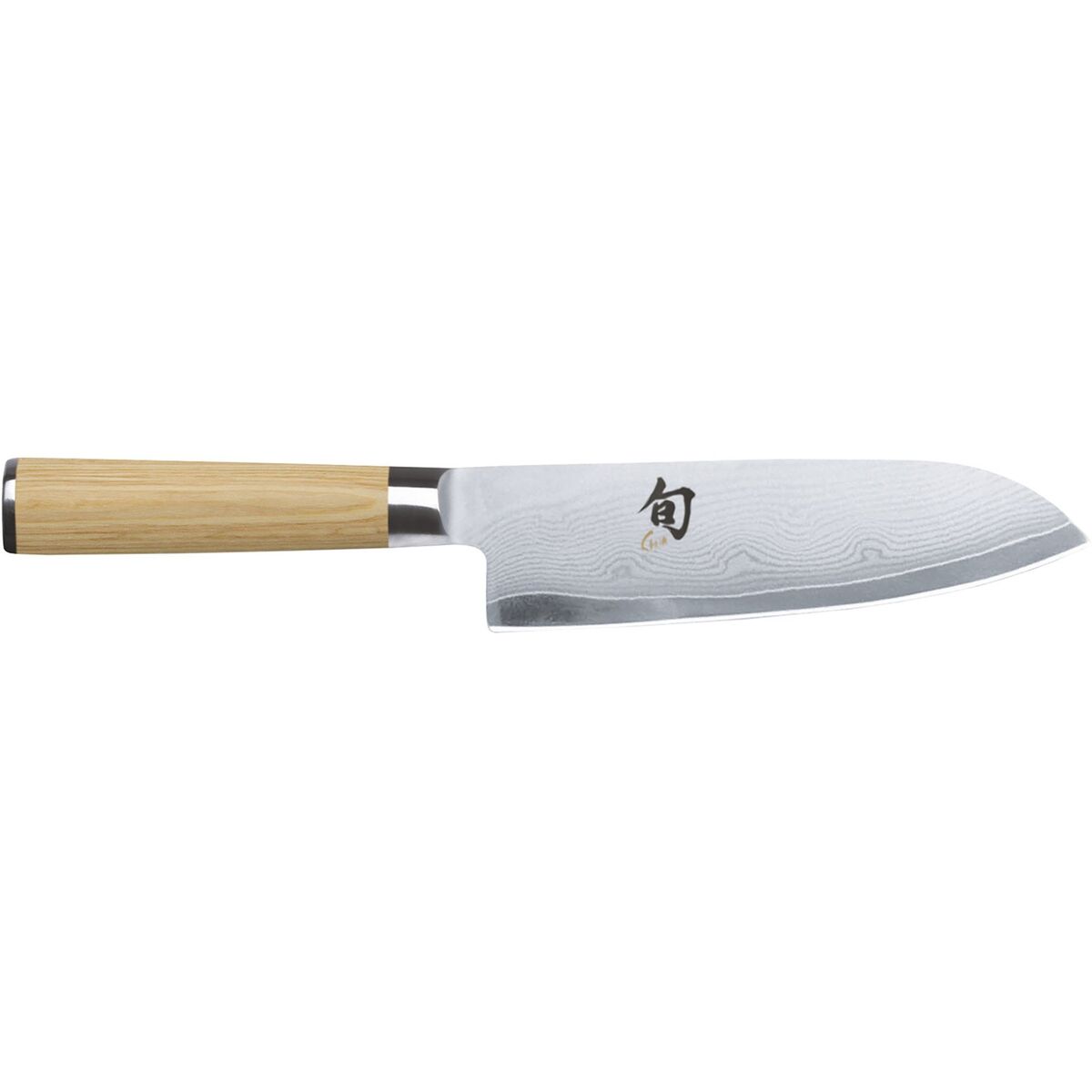 Santoku kniv Shun Classic White, bladlengde 18 cm