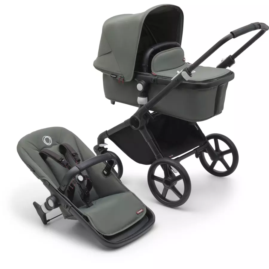 bugaboo Kinderwagen Fox Cub Complete BlackForest Green