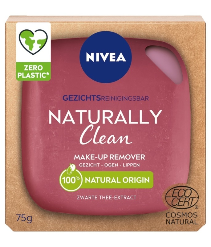 Nivea Naturally Clean Make-Up Remover Reinigingsbar 75g