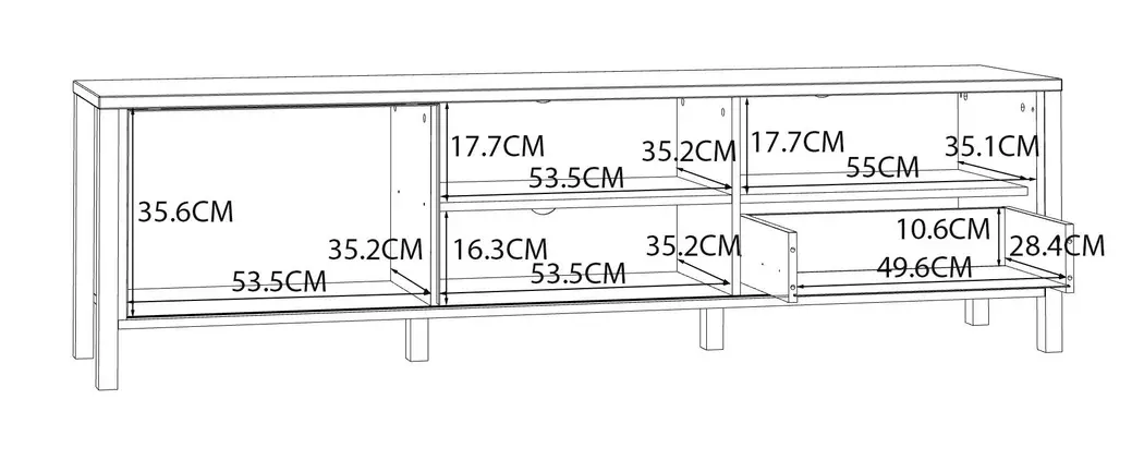 TV-Lowboard Jytana