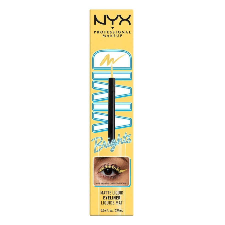 NYX Professional Makeup Vivid Bright Liquid Liner Had Me At Yellow 03 2ml