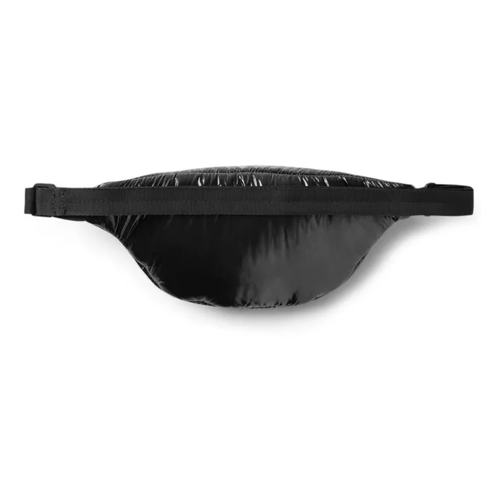 Wouf Banane matelassée Glossy | Noir