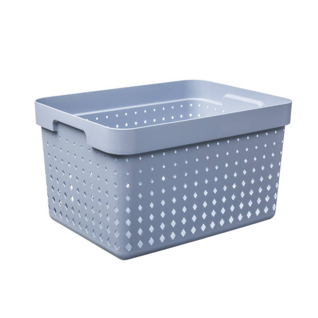 Seoul basket L, Blauw