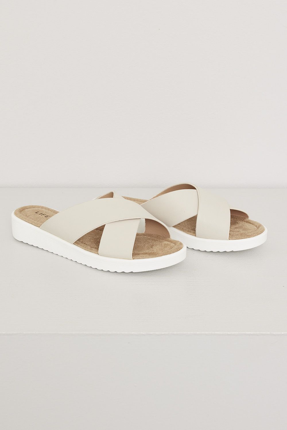 Komfortsandal slip in Manilla