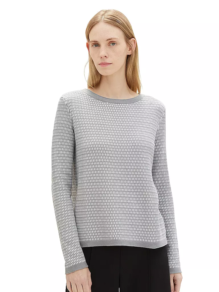 TOM TAILOR Pullover  grau