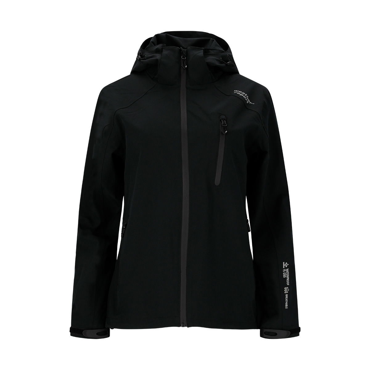 Weather Report Camelia regnjakke, dame (Black)