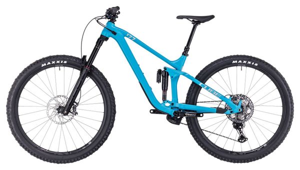 VTT Tout-Suspendu Cube Stereo One77 Race Shimano XT 12V 29'' Bleu Bondi