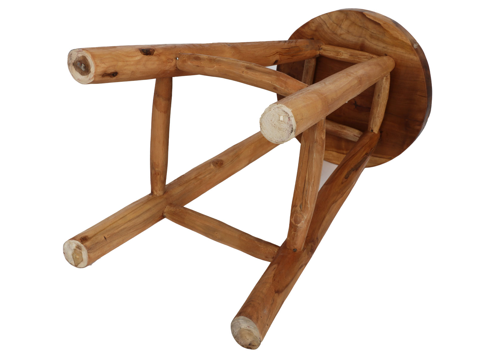 Kansas Barhocker aus Teakholz 35x72cm