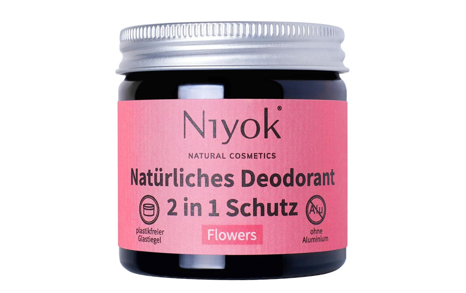 Deo Crème 2in1 Anti-Transpirant Flowers 40 mlNatürliches Deodorant