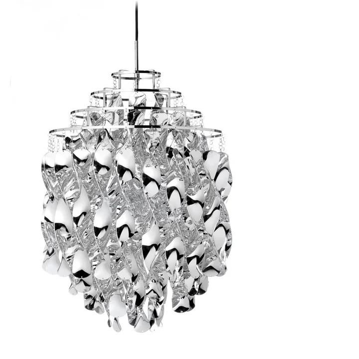 Verpan - Spiral SP01 Pendelleuchte, silber