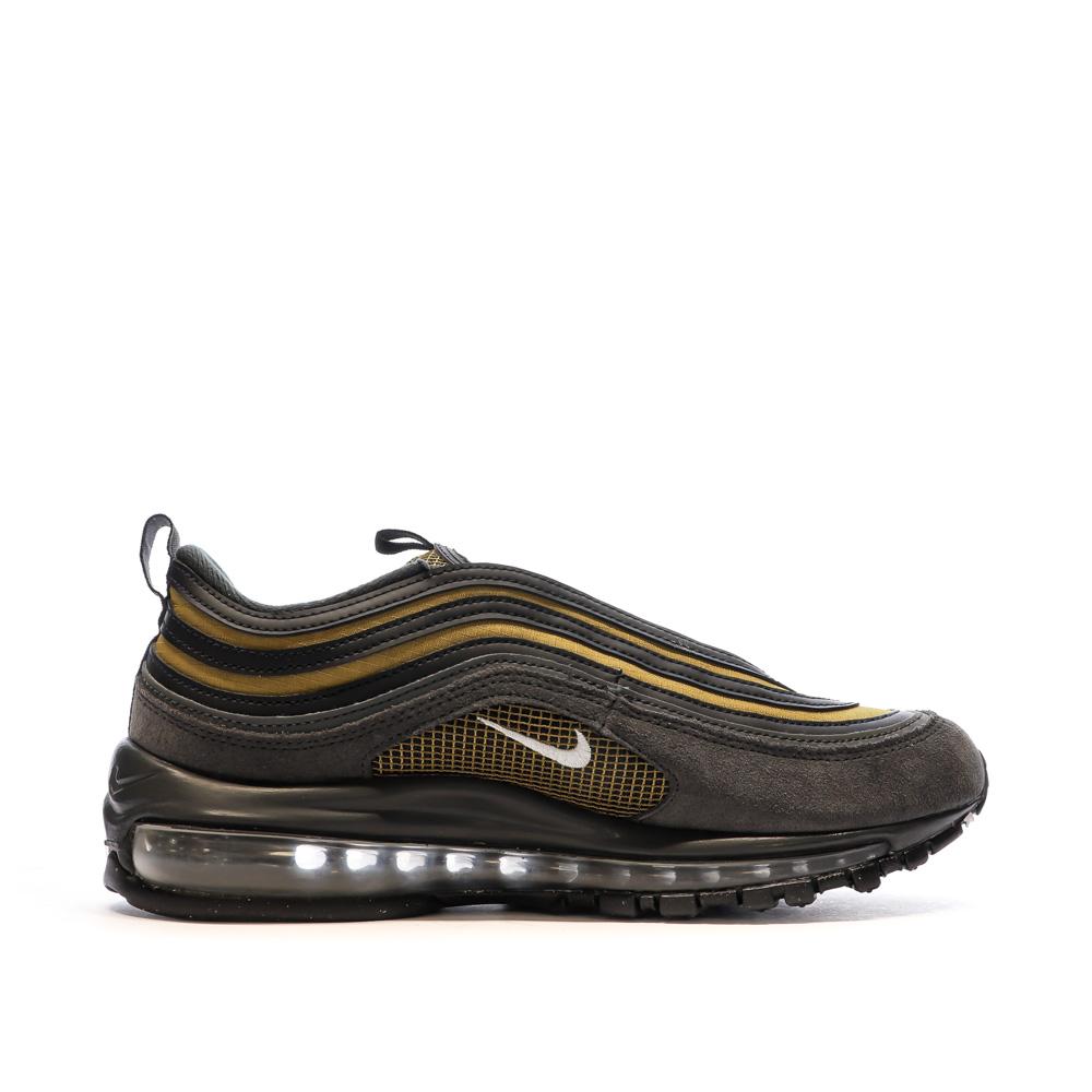 Nike Baskets Grise/Moutarde Homme Nike Air Max 97