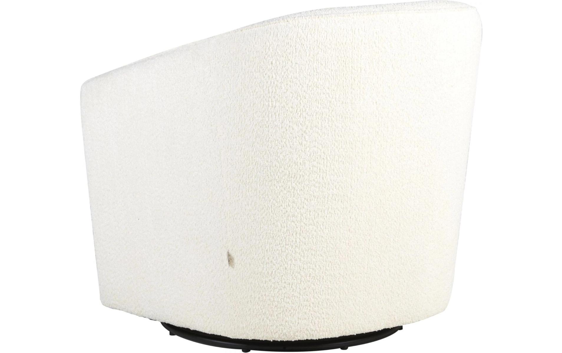 Dreh- und Gleitsessel Gomi Cream<br>Gemütlicher Sessel