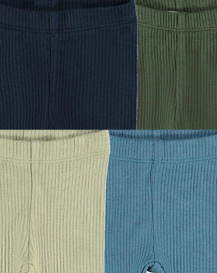 Leggings NBMKABILLE 4er-Pack in blau/grau
