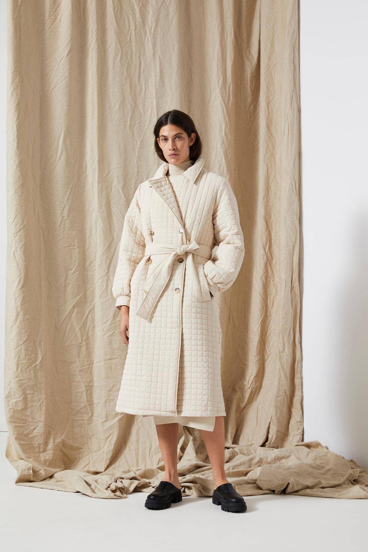 Selected Femme| Damen Trenchcoat gesteppt SLFNANNA