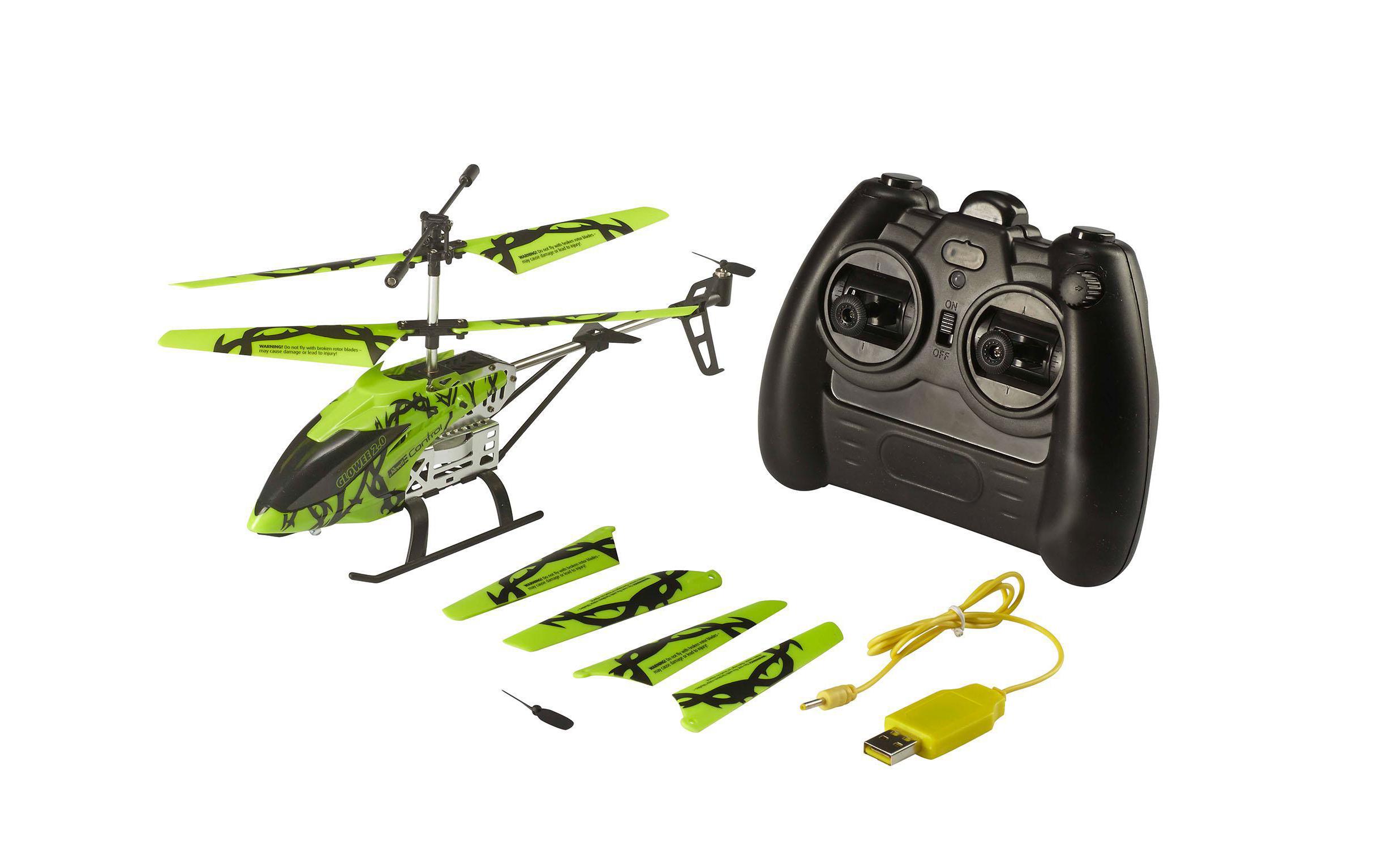 Helikopter Glowee 2.0 RTFKleiner 3-Kanal Koax Heli