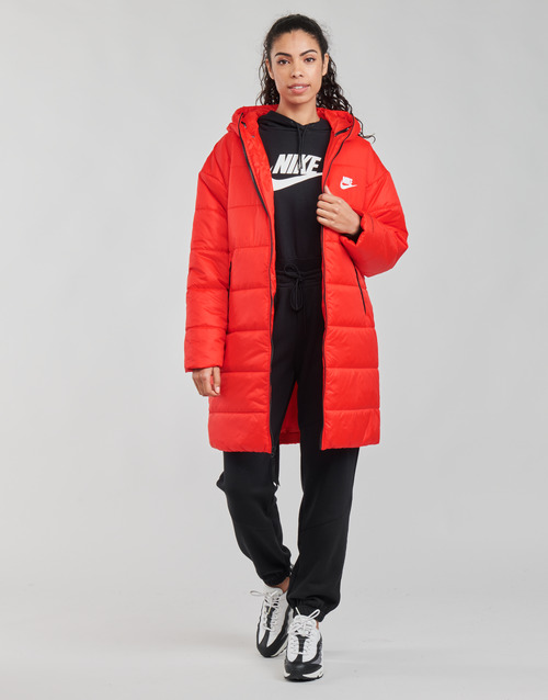 Nike - W NSW TF RPL CLASSIC HD PARKA - Rouge / Noir / Blanc