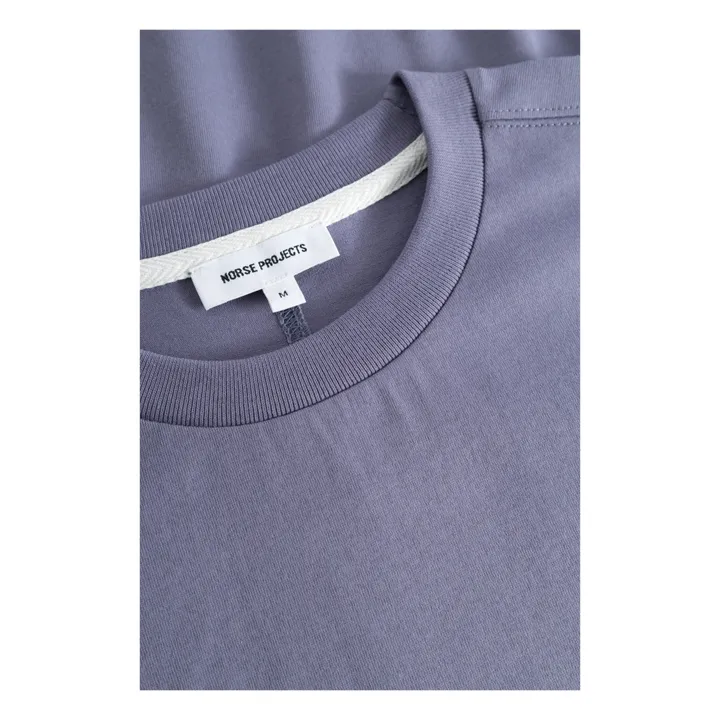 Norse Projects T-shirt Johannes N Logo Coton Bio | Gris anthracite