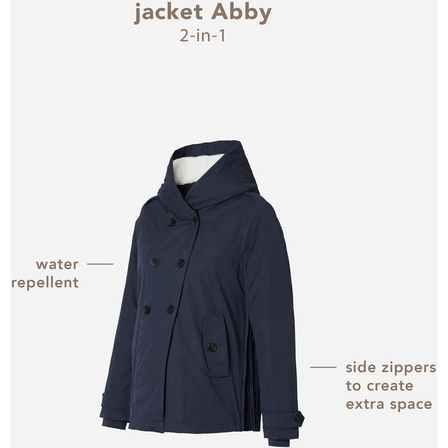 Noppies Umstandsjacke Winter Abby 2-way Night Sky