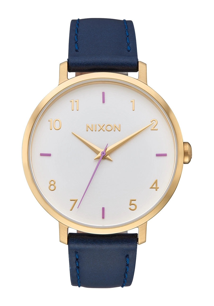 Nixon The Arrow Leather Gray / Navy A1091-151