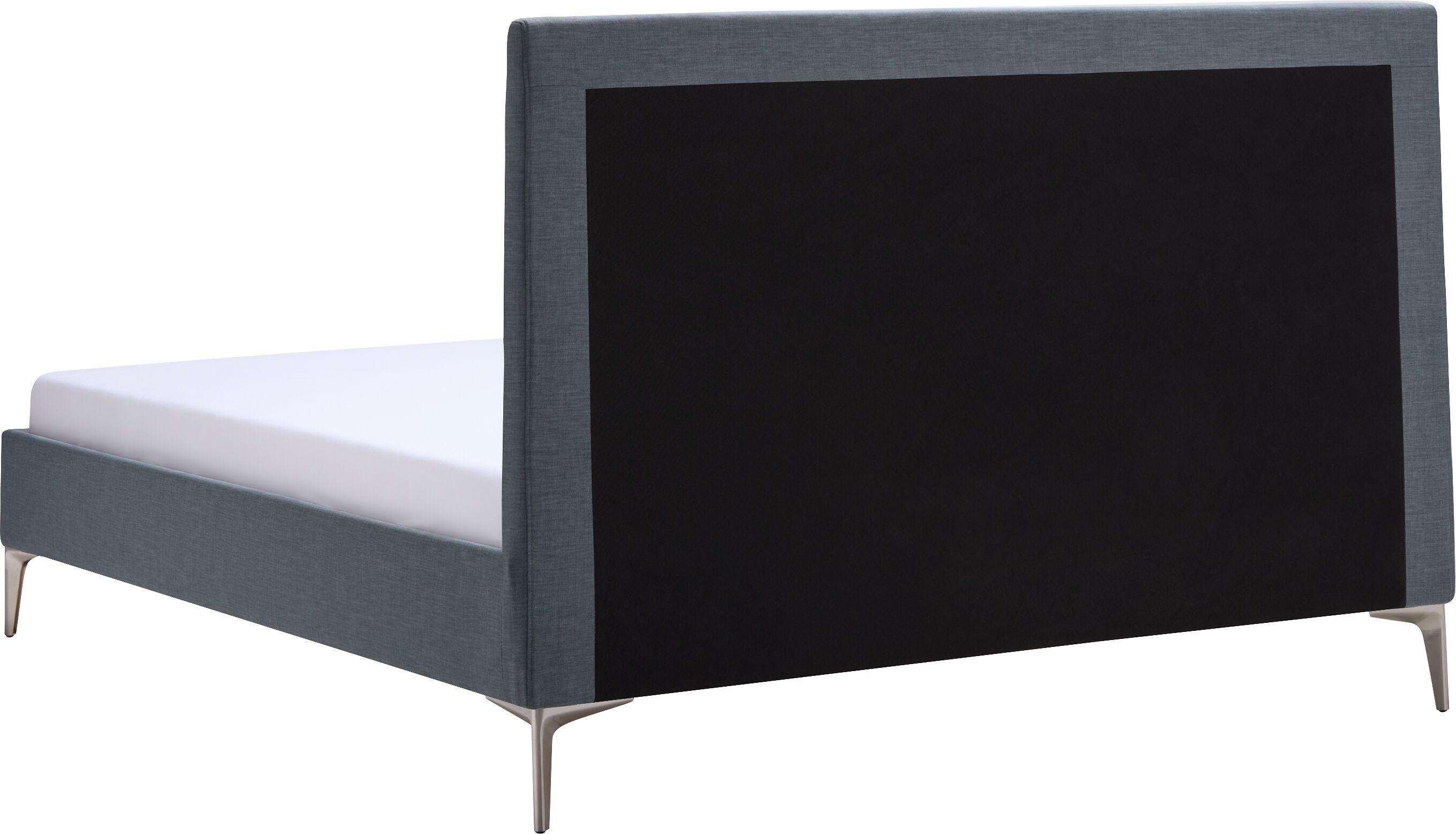 CELINE Polsterbet_Lova_grau_Nr.4_160x200 - Grau / B: 160.0 cm x T: 200.0 cm