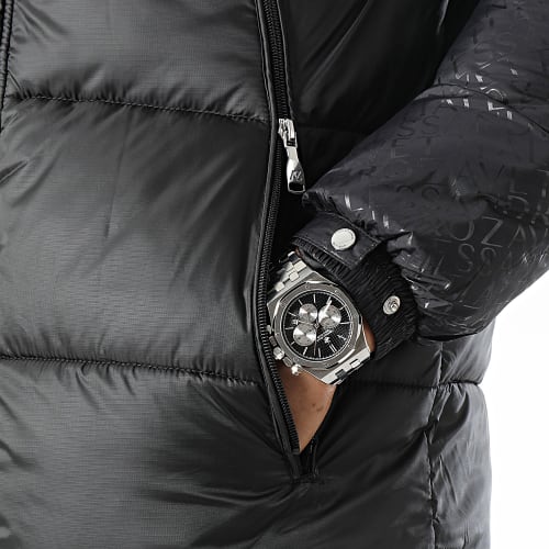 Doudoune Capuche Viardi Longline 4061572 Noir