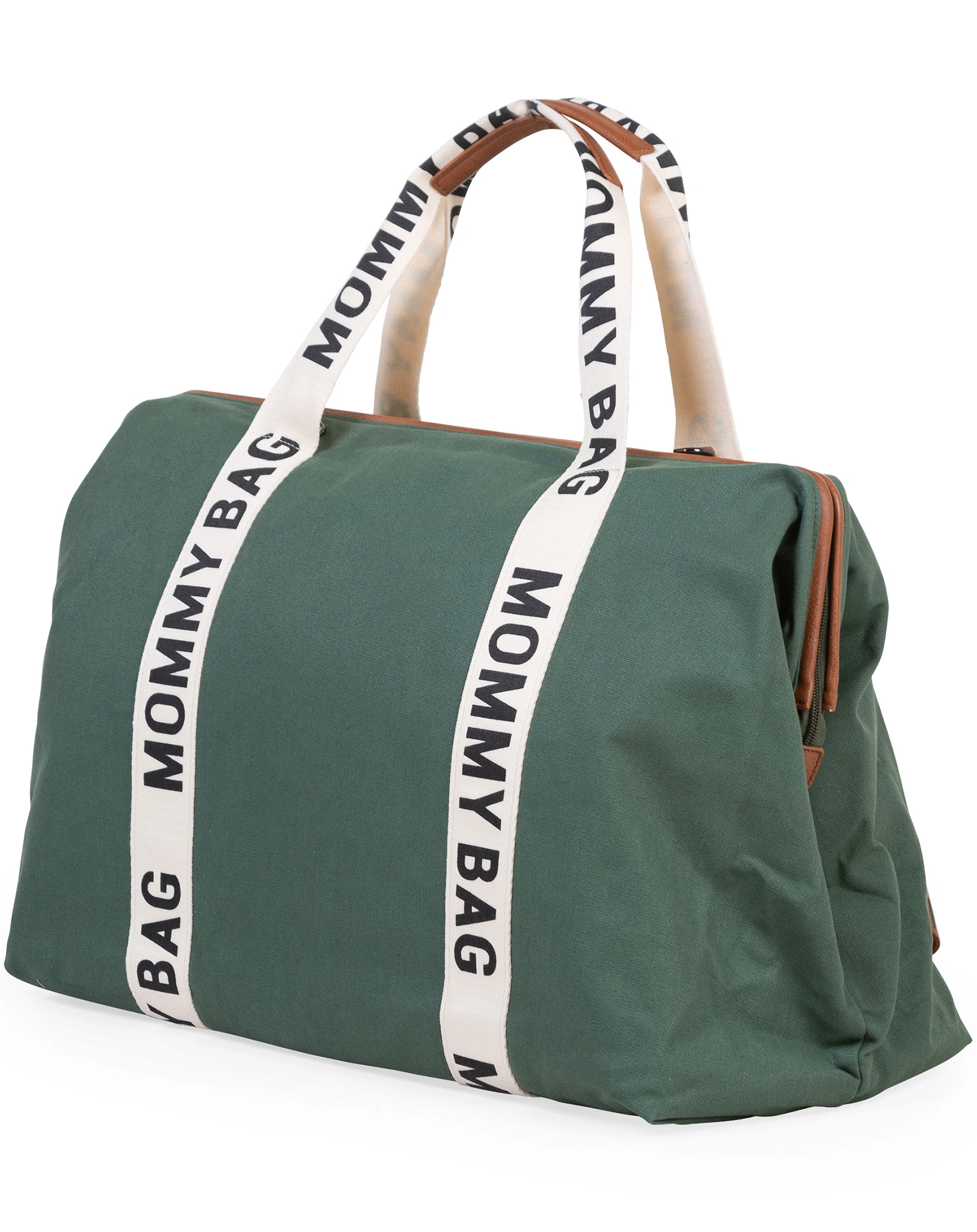 Canvas-Wickeltasche MOMMY BAG SIG (55x35x40) in green