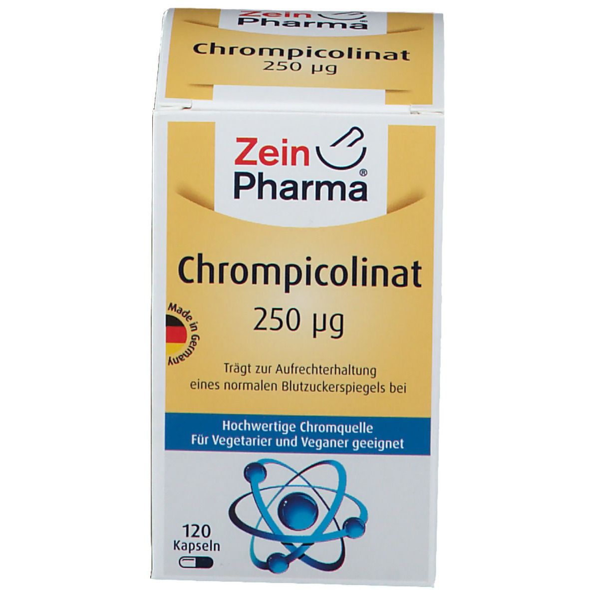 ZeinPharma® Chrom Picolinat Kapseln 250 µg