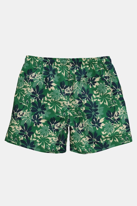 Men+ Badeshorts, Alloverdruck, Elastikbund, bis 8 XL