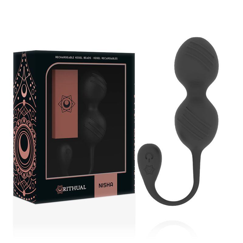 Liebeskugeln “Nisha” mit 10 Vibrationsmodi | effektives Beckenbodentraining | Rithual
