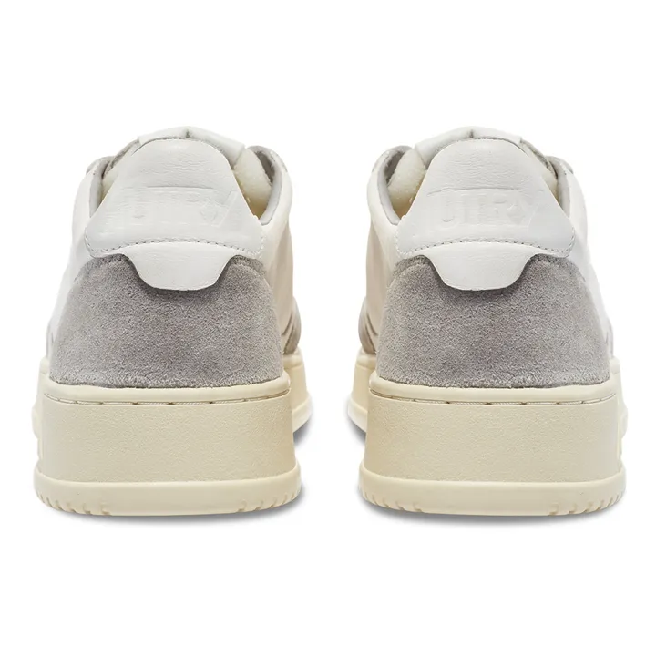Autry Baskets Medalist Low Cuir de Chèvre/Suede | Gris