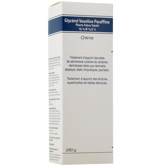 Crème Glycérol Vaseline Paraffine Pierre Fabre