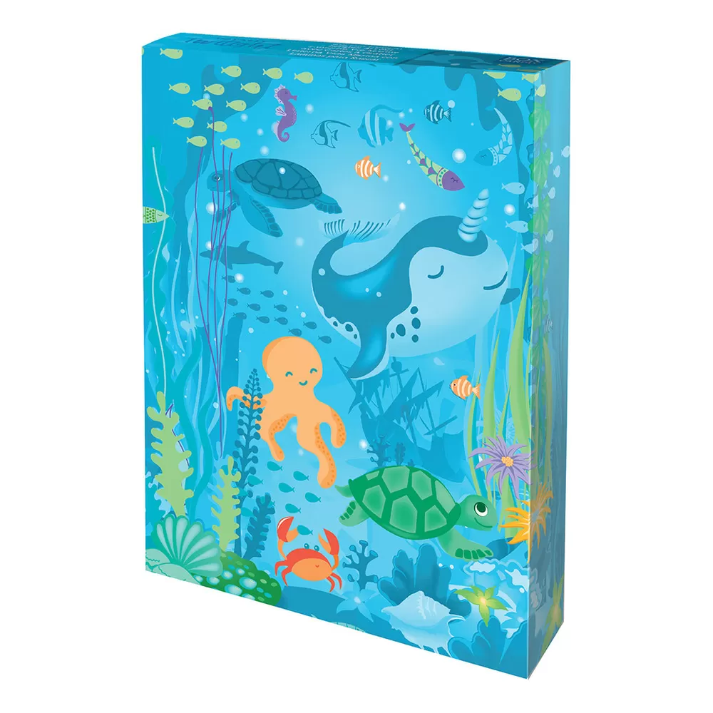 BOX CANDIY Scratch Art Lantern - Totally Twilight Sea - 1 stk