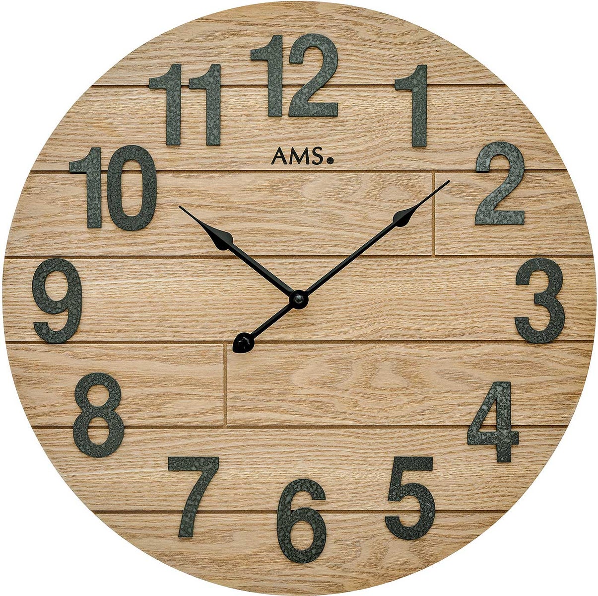 AMS 9617 Moderne wandklokken, kastdiameter 50 cm