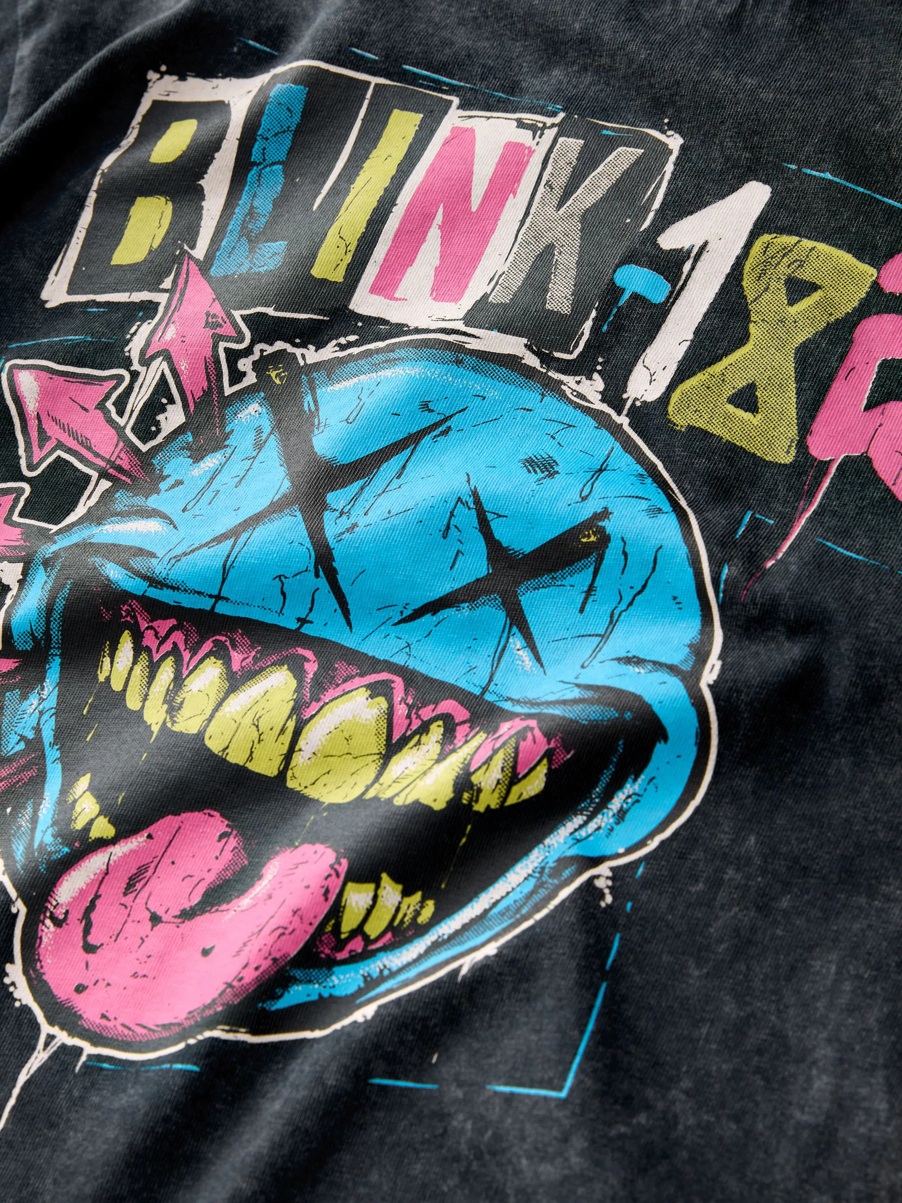 Black Blink 182 - T-shirt met bandje (3-16jr)