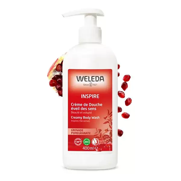 Creme de Banho Weleda Despertar dos Sentidos Romã 400ml