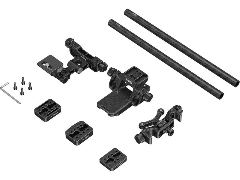 Smallrig Kit für Tierfotografie Touch & Go Plate S Objektivstütze für die Wildlife-Fotografie