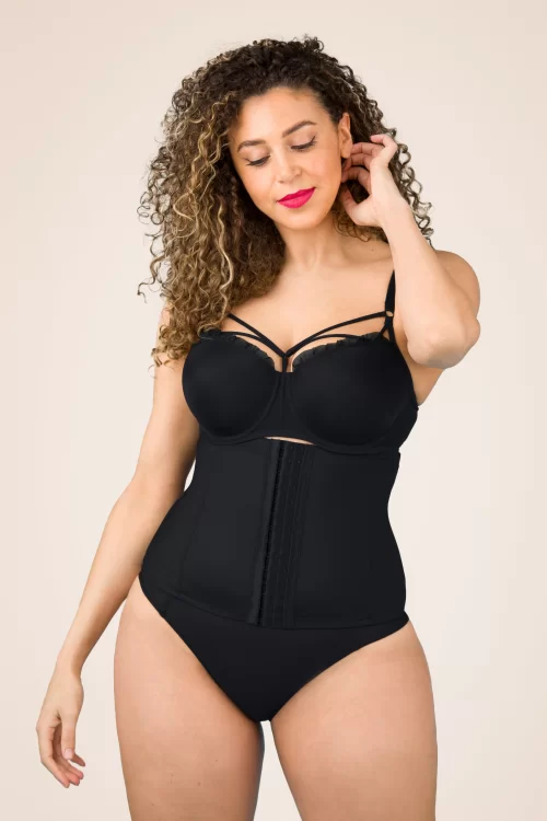 MAGIC Bodyfashion Maxi sexy taillenipper in zwart