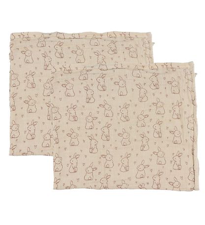 Pippi Baby Stofbleer - 6-Pak - 65x65 cm - Old Rose