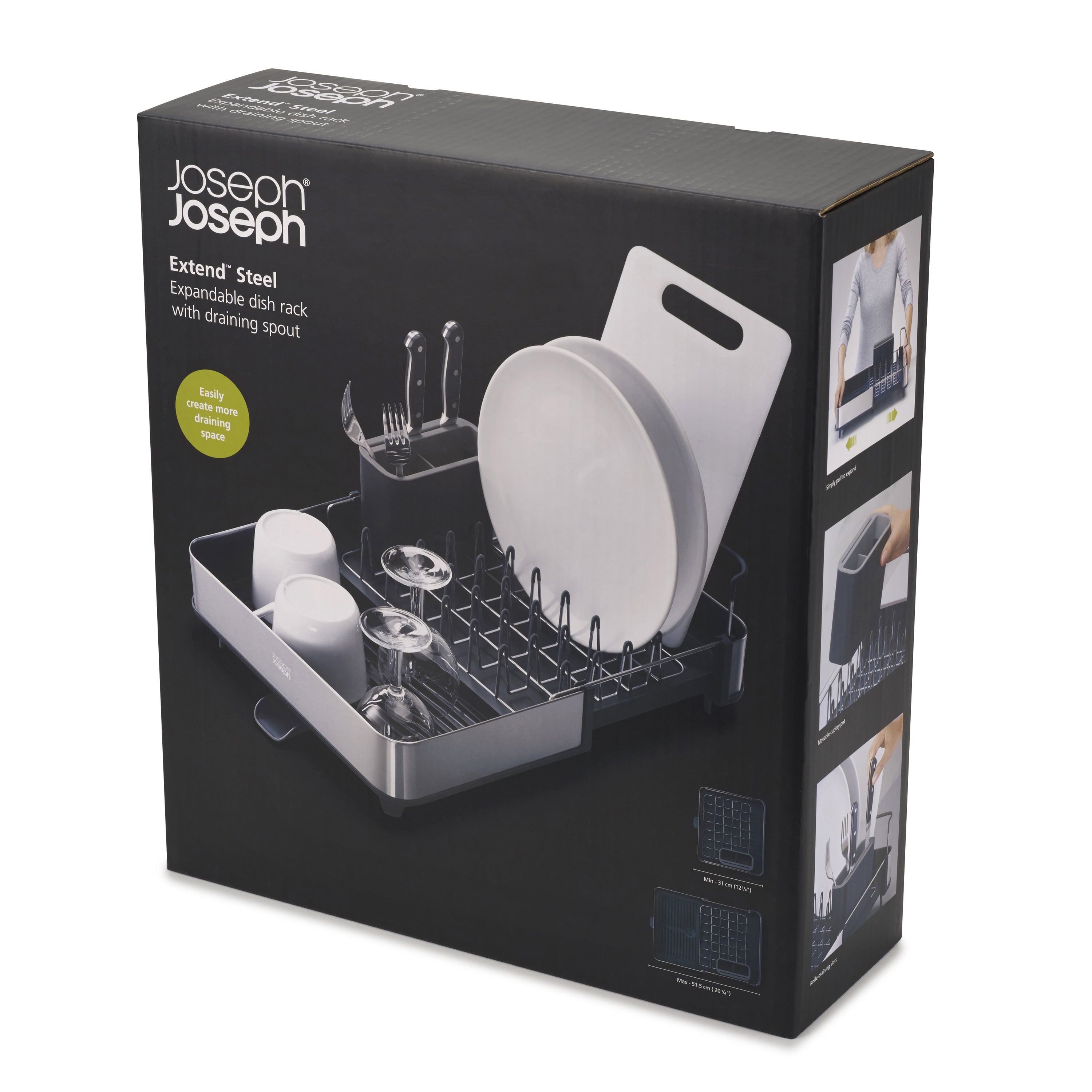 Joseph Joseph Extend Steel Afdruiprek
