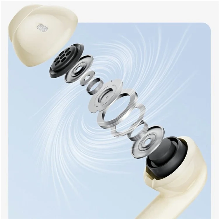 EA140 Kabellose Bluetooth 5.4 In-Ear Kopfhörer TWS Headset mit KI-Noise Reduction   Ladecase (180mAh) - Schwarz