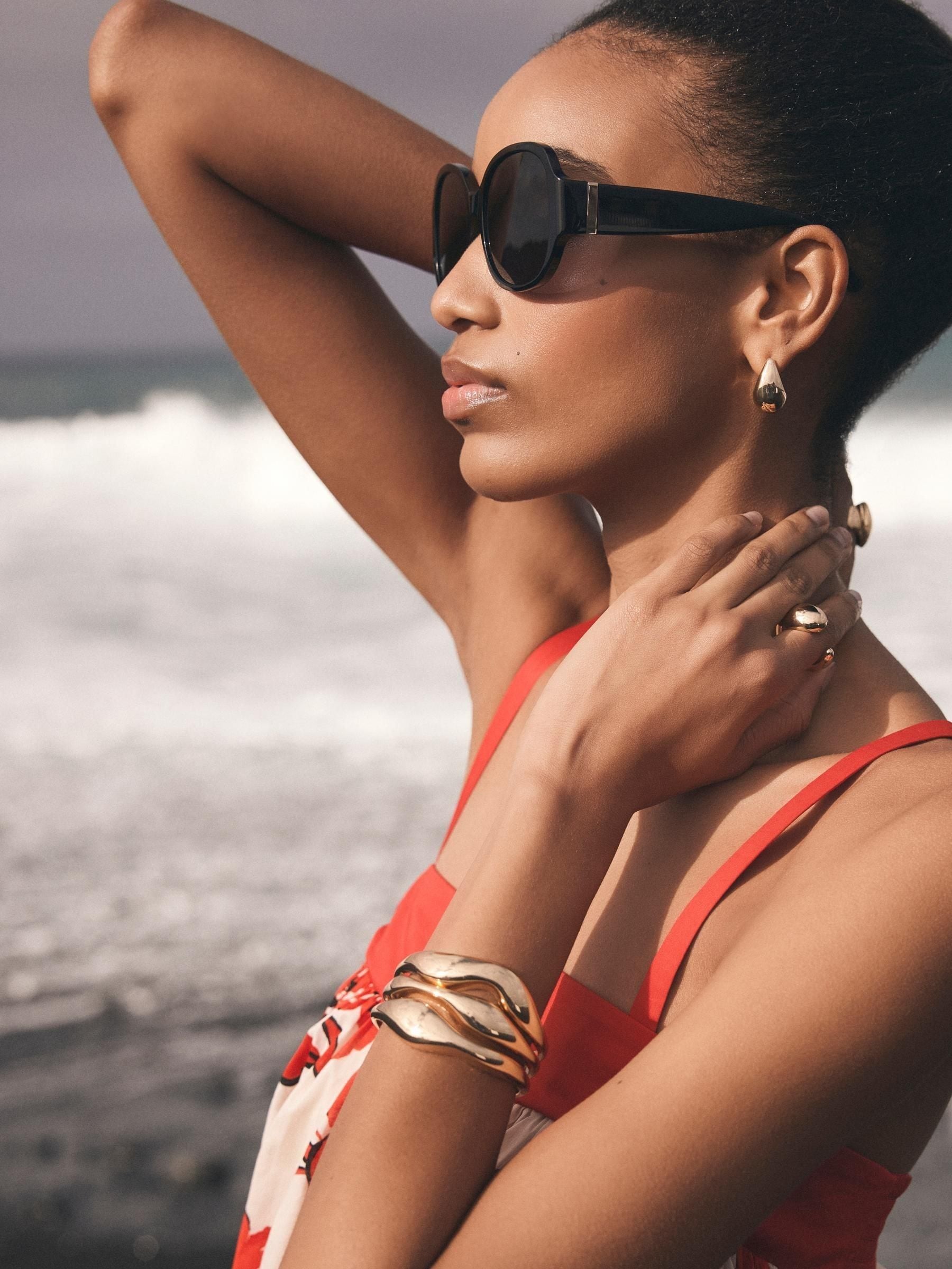 Mint Velvet Round Sunglasses